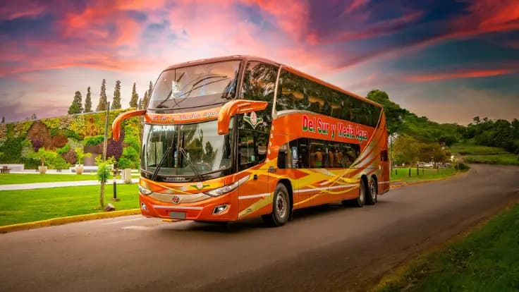 ônibus de Del Sur Y Media Agua