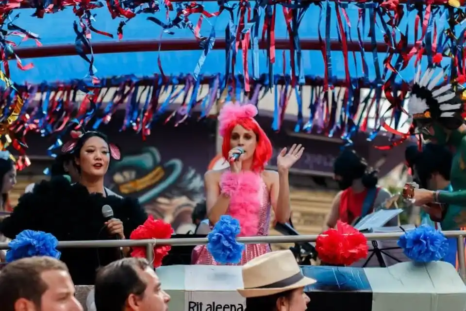bloco de carnaval em homenagem a Rita Lee